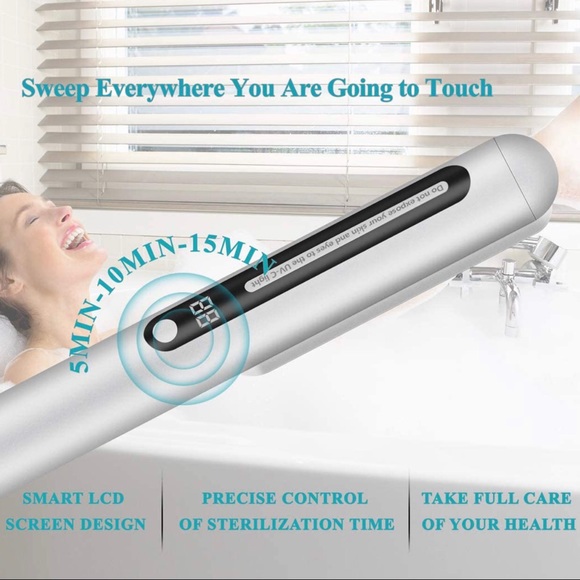 Handheld UV Light Wand Nontoxic Cleaning Portable - Picture 5 of 5